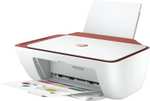 Imprimante Tout-en-un HP DeskJet 2723e - Blanc/Rouge + 6 Mois d'abonnement à Instant Ink (Via 10€ sur la carte de fidélité)