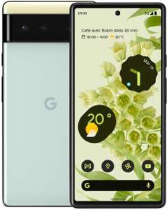 Smartphone 6.4" Google Pixel 6 5G - FHD+ Amoled 90 Hz, Google Tensor, RAM 8 Go, 128 Go (+ 27.45€ en Rakuten Points) - Boulanger