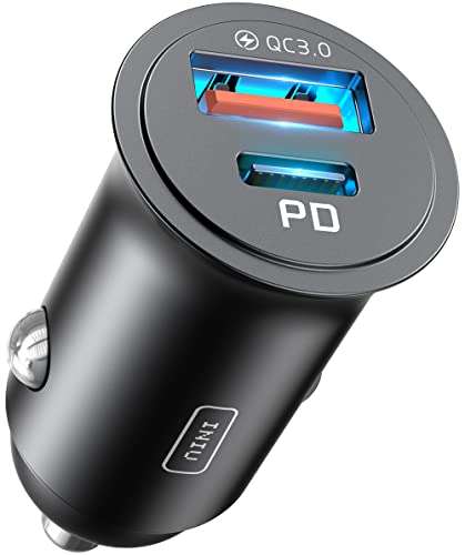 Chargeur Allume Cigare USB - USB C, PD 30W (Via coupon - vendeur tiers) –