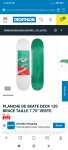 Planche de Skate Oxelo Deck 120 Bruce - Plusieurs Tailles et coloris au choix