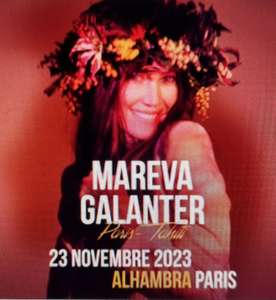 INVITATIONS TICKETMASTER | Mareva Galanter en concert à Paris !