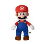 Peluche Géant Mario Super Mario 50 cm : Aventure et tendresse en format géant !