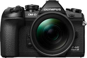 Pack appareil photo numérique Olympus OM-D E-M1 Mark III (20.4 Mpix, IPX1) + objectif M.Zuiko Digital ED 12‑40mm f2.8 Pro