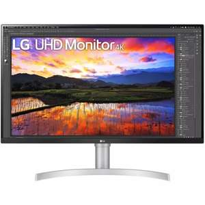 Écran PC 32" LG 32UN650P-W - 4K IPS, 5ms, AMD FreeSync, HDR, 60 Hz, Haut-parleurs intégrés (2x 5 watts)