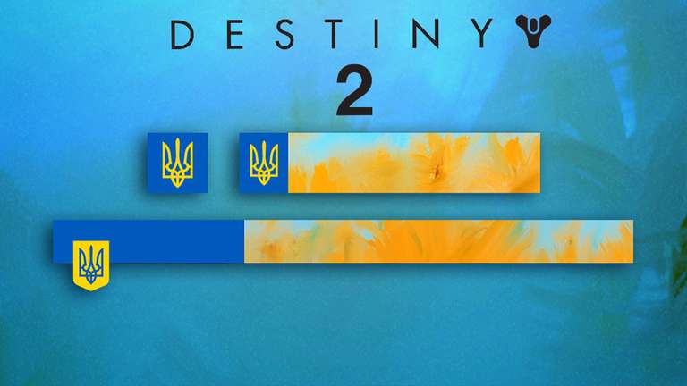 Item emblème universel de solidarité avec l'Ukraine offert pour Destiny 2 sur consoles & PC (dématérialisé)