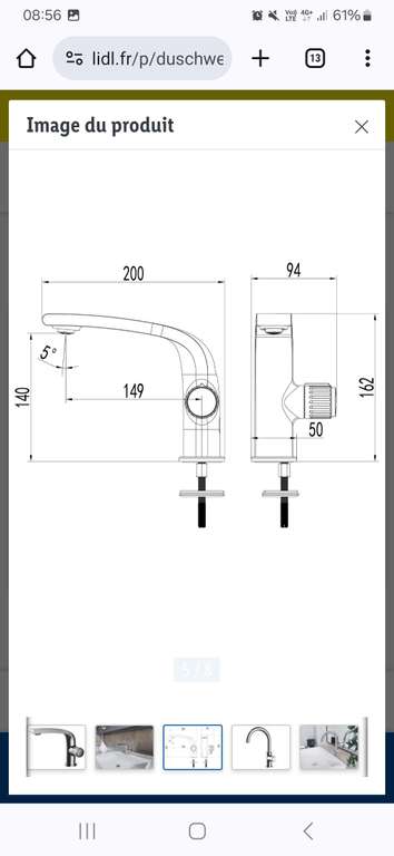 Mousseur douche - Cdiscount