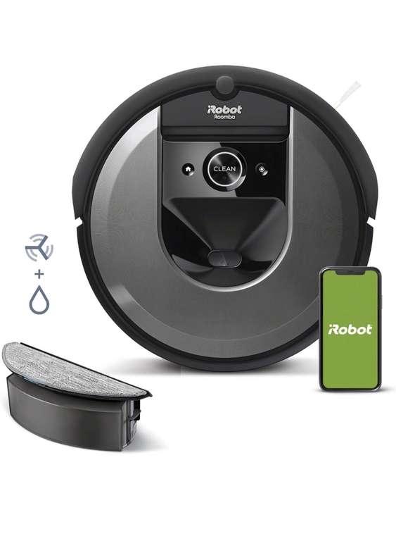 Aspirateur robot iRobot Roomba Combo i8 (i8176) –