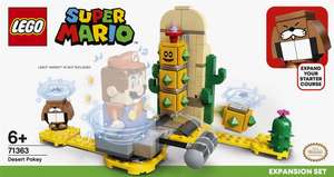 30% de remise immédiate sur une sélection de Lego (Technic, Mario, City,...) - Ex : LEGO Super Mario 71363 Désert de Pokey