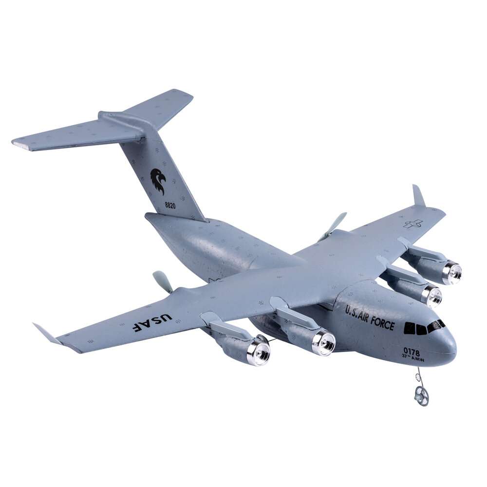 Sélection d'avions radiocommandés - Ex : Transport C-17 (RTF, gyroscope 6  axes, envergure 390mm, 2 batteries incluses) –