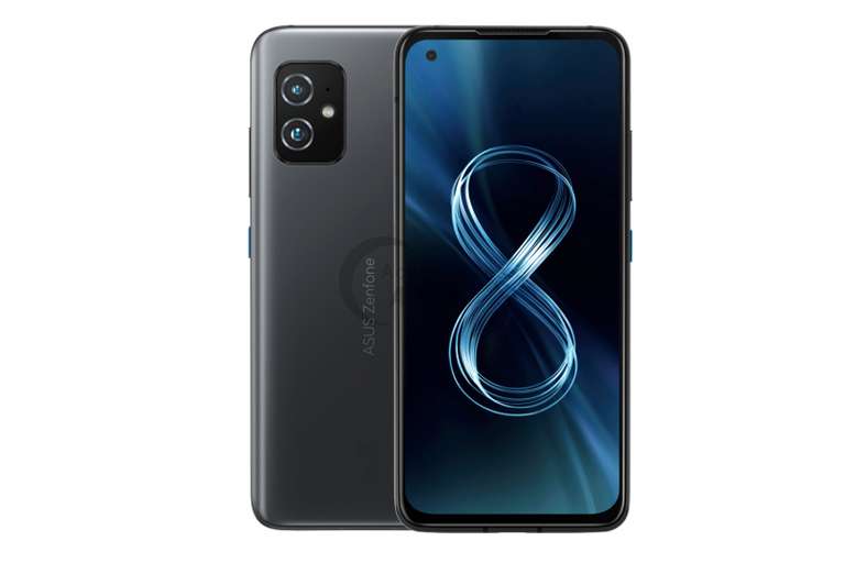 Smartphone 5,9" Asus Zenfone 8 - 5G, 8 Go /128 Go, noir