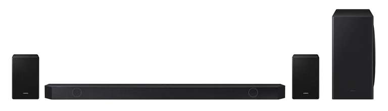 Pack home cinéma Samsung HW-Q850C : Barre de son HW-Q800C avec Caisson de basses + Enceintes surround SWA-9500S (Via ODR de 100€)