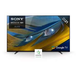 TV OLED 55" SONY Bravia XR-55A80 - 4K UHD, Dolby Atmos, Dolby Vision, HDMI 2.1, Smart TV (dans une sélection de magasins)