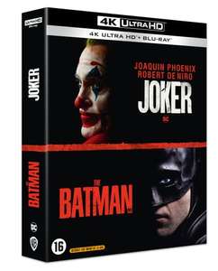 Coffret Blu-Ray 4K UHD : Joker + The Batman