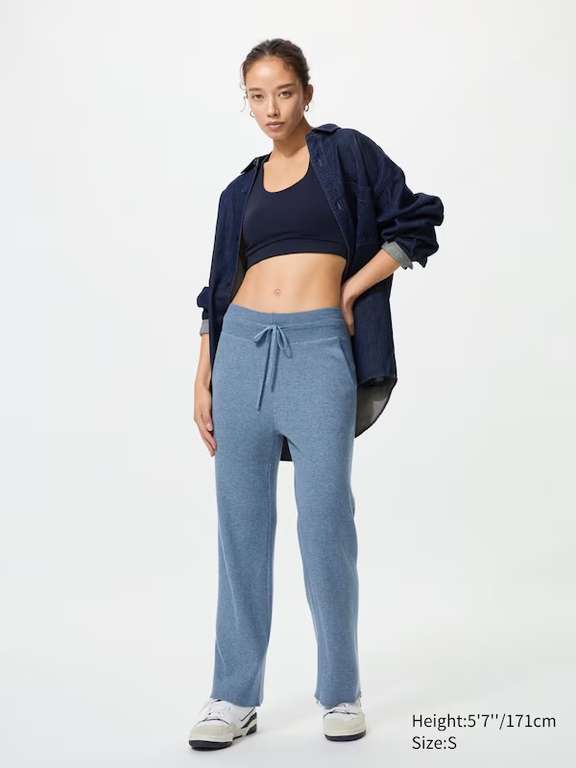 Haut Noir à Manches Larges Uniqlo Smart - Taille XS - Neuf Sans étiquettes