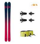 Skis De Ski De Randonnée Avec Fixations Fischer X-Treme 82 + Fischer St Radical Incl. Stoppers + Skins 22/23, Sport Conrad