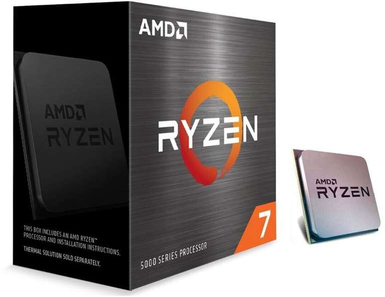 Processeur AMD Ryzen 7 5700X - 3,4 GHz 32 Mo L3, AM4