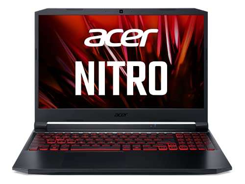 PC Portable Gaming 15,6" Acer Nitro AN515-56 - Full HD 144 Hz IPS, i5-11300H, GTX 1650, 8 Go RAM, 256 Go SSD, QWERTY