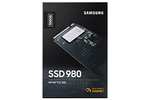 SSD interne M.2 NVMe Samsung 980 (MZ-V8V500BW) - 500 Go, PCIe 3.0