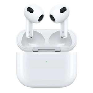 Ecouteurs Apple AirPods 3 avec boîtier de charge Magsafe (via 28,35€ sur la carte - 130,65€ avec SPRING30 pour les nouveaux clients)