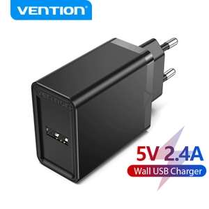 Sélection de chargeurs en promotion - Ex: Chargeur secteur Vention FAAB0 - USB A, 2.4A, 5V, 12W
