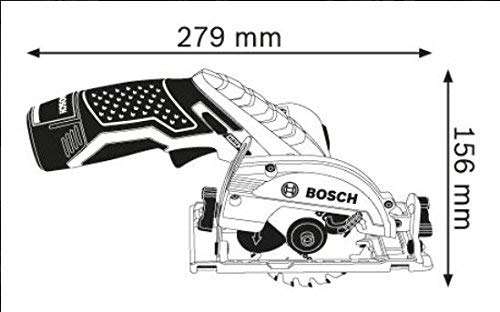 Scie circulaire Bosch Pro GKS 12V-26 2x3,0Ah L-BOXX