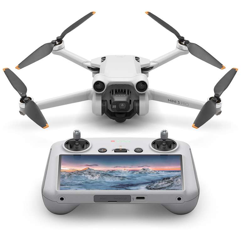 Drone DJI Mini 3 Pro + Smart controller (+80€ en chèque cadeau pour les adhérents)