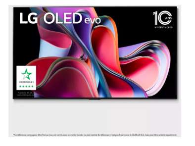 TV 55" LG OLED55G36LA - OLED Evo, 4K UHD, Smart TV, Dolby Vision & Atmos, Alexa/Google