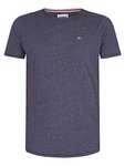 T-Shirt Slim Tommy Jeans Jaspe c Neck bds - bleu (taille M, Xl et XXL)