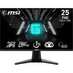 Ecran PC MSI G255F Écran Gaming FHD 24,5 Pouces - Dalle Rapid IPS 1920 x 1080, 180 Hz