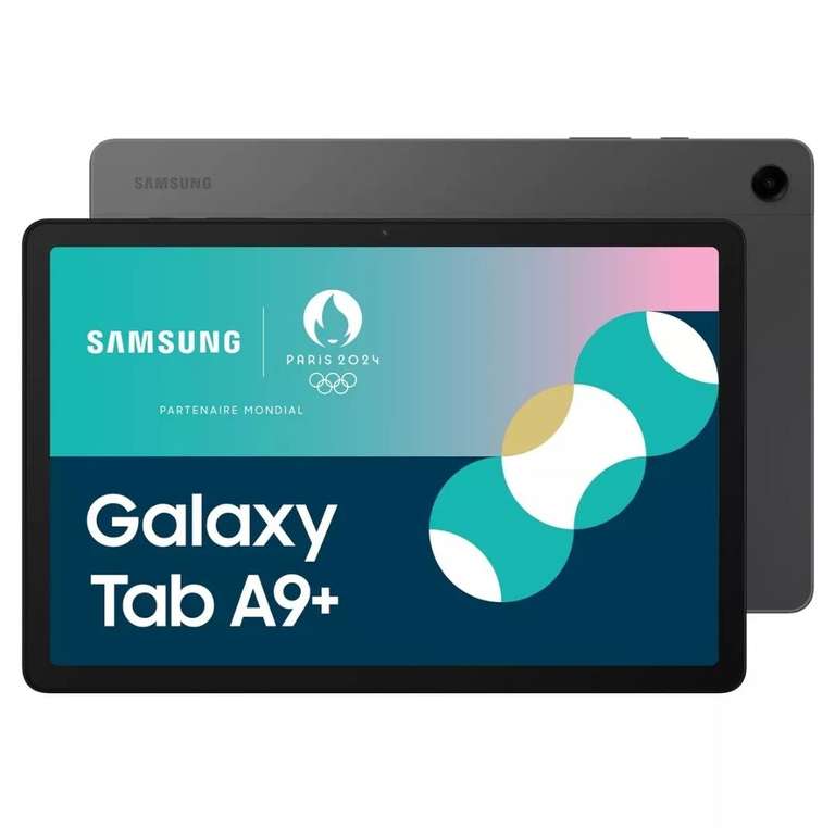 Tablette 11" Samsung Galaxy Tab A9+ Wifi 128 Go - Plusieurs couleurs (Via 70€ sur Carte Fidélité)