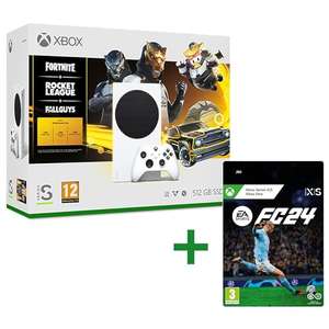 Console Microsoft Xbox Series S - Pack Chasseur doré + EA Sports FC 24 en téléchargement