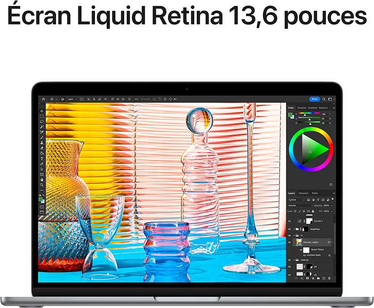 PC Portable 13.6" MacBook Air M2 - Puce M2, 16 Go RAM, 256 Go