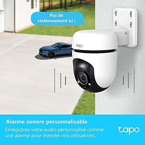 Caméra de surveillance Tapo C500 PTZ 1080P IP65