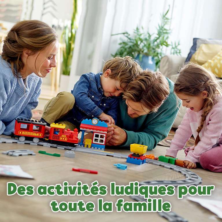 Jeux de construction Les Rails Du Train Lego Duplo - Bébé