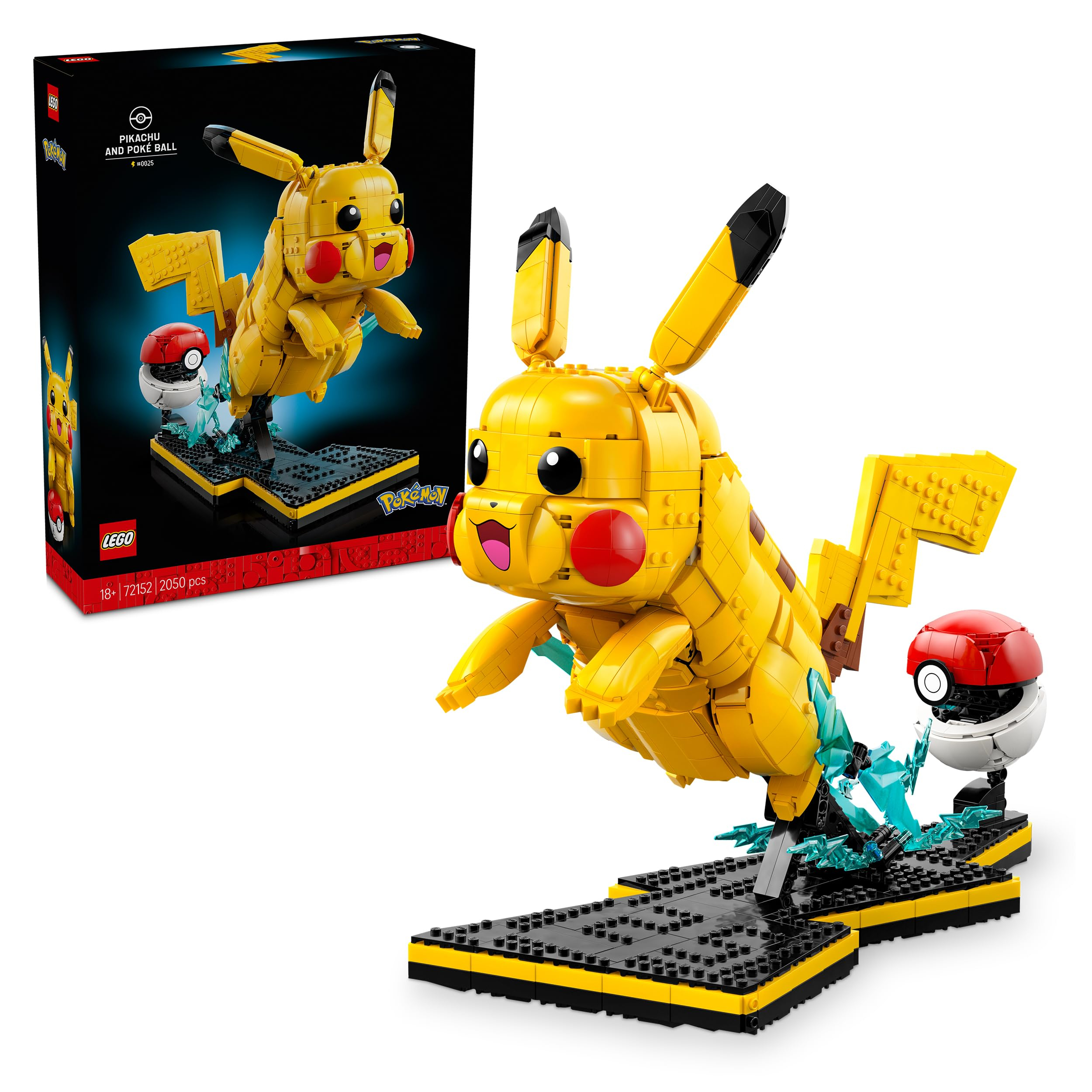 LEGO Pokémon 72152 - Pikachu et Poké Bal