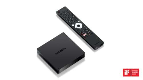 Box TV Nokia Streaming Box 8000 - 4K, Android TV 10, Chromecast (vendeur tiers)