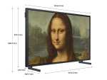 TV 65" Samsung The Frame QE65LS03B (2022) - QLED, 4K UHD, 100 Hz, HDR, FreeSync Premium Pro, HDMI 2.1, VRR / ALLM, Smart TV, Boitier déporté