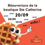 Distribution gratuite de 1000 gaufres - La Liégeoise Bordeaux (33)
