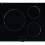Plaque de cuisson induction BRANDT - 3 zones - L60 cm - TI364B - 7200 W - Noir