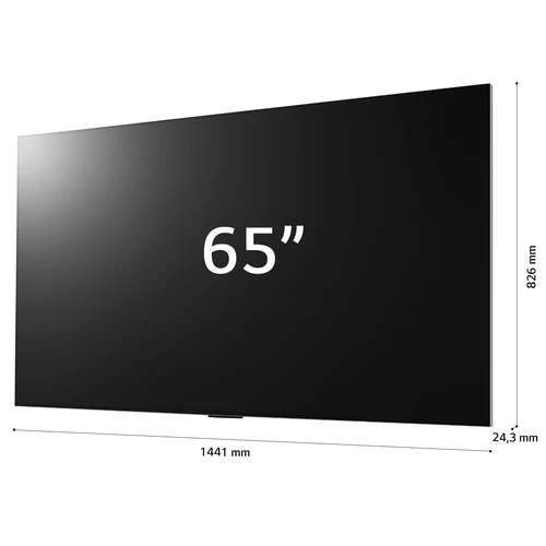 TV 65" LG OLED65G3, OLED, 4K, Alpha 9 AI 4K Gen6, 4x HDMI 2.1, 3 x USB, port Ethernet (Via ODR de 400€)