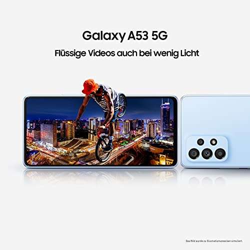 Smartphone 6.5" Samsung Galaxy A53 5G - full HD+ Amoled 120 Hz, 6 Go de RAM, 128 Go