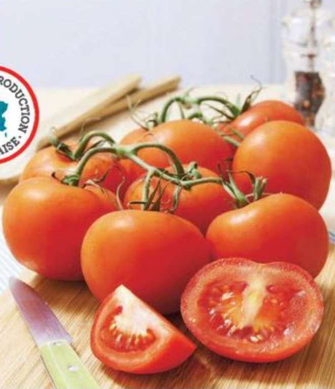 Tomates rondes en grappe, Catégorie 1, Origine France (1kg en vrac)