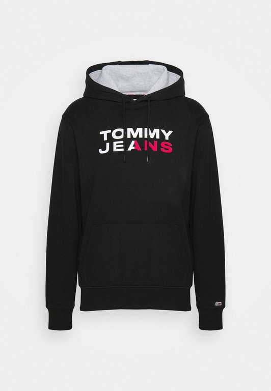 Sweat à capuche Tommy Jeans - Noir, Plusieurs Tailles Disponibles