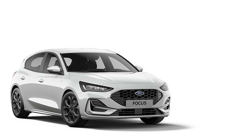 Voiture Ford Focus Flexifuel Hybrid 125 ch, Titanium Style, Blanc ...