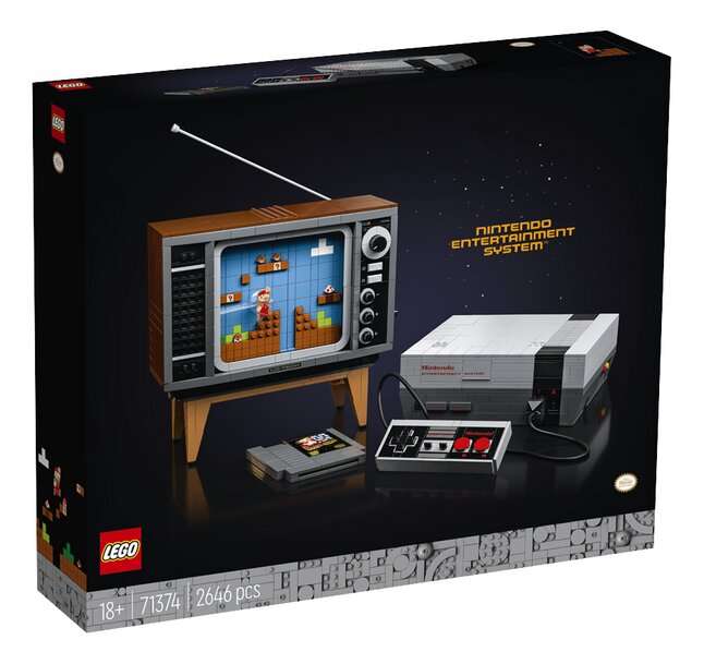 Jeu de construction Lego Super Mario Nintendo Entertainment System - 71374 (Frontaliers Belgique)
