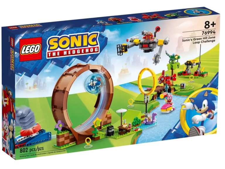 Lego Sonic et le Défi du Looping de Green Hill Zone - 76994