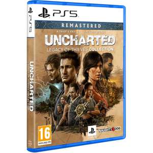 Uncharted - Legacy of Thieves Collection sur PS5 (+6.9€ en Rakuten Points)