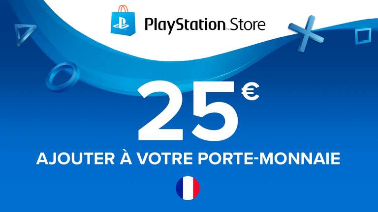 Carte PlayStation Network 25€ (Dématérialisé)