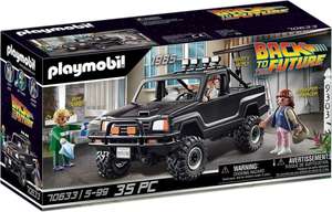 Playmobil 70633 : Retour vers Le Futur - Le Pick up de Marty + 3 figurines