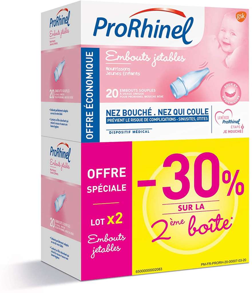 Pack De 40 Mouches Bebe Prorhinel Embouts Jetables Dealabs Com